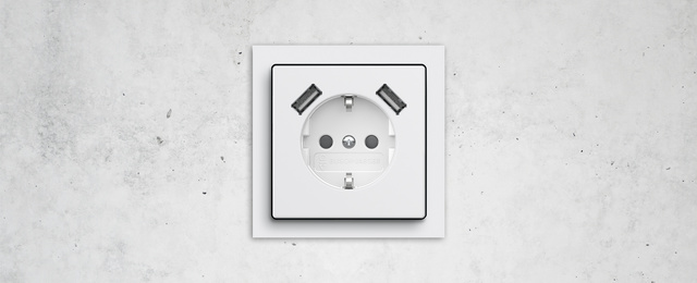 SCHUKO® USB-Steckdose bei IDE-Elektro in Urbach
