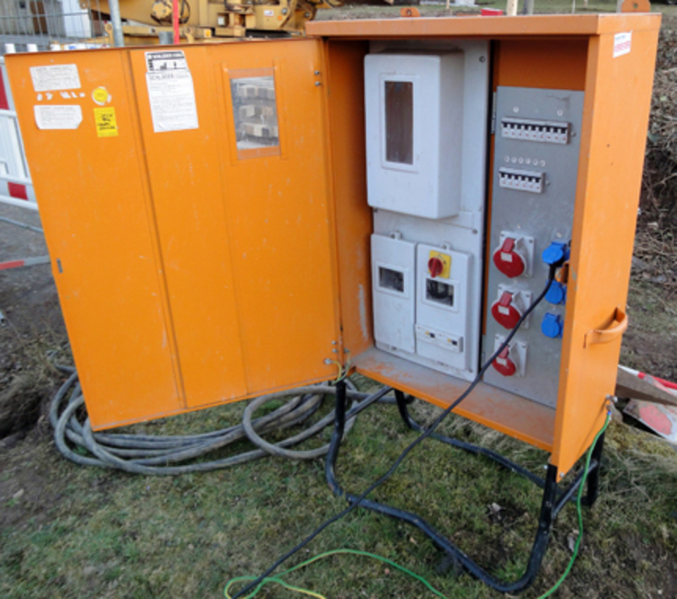 Baustromkasten bei IDE-Elektro in Urbach