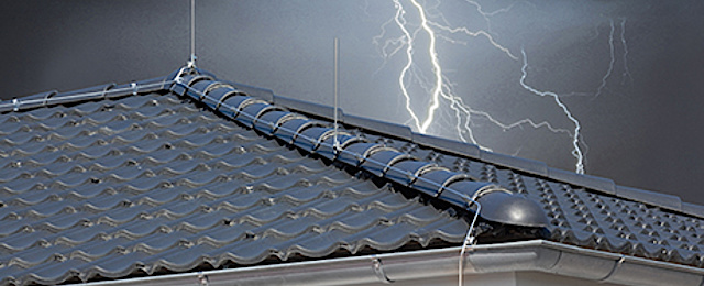 Äußerer Blitzschutz bei IDE-Elektro in Urbach